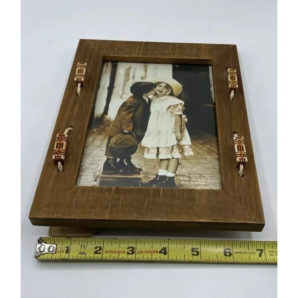 Vintage Wood Picture Frame Taiwan 5